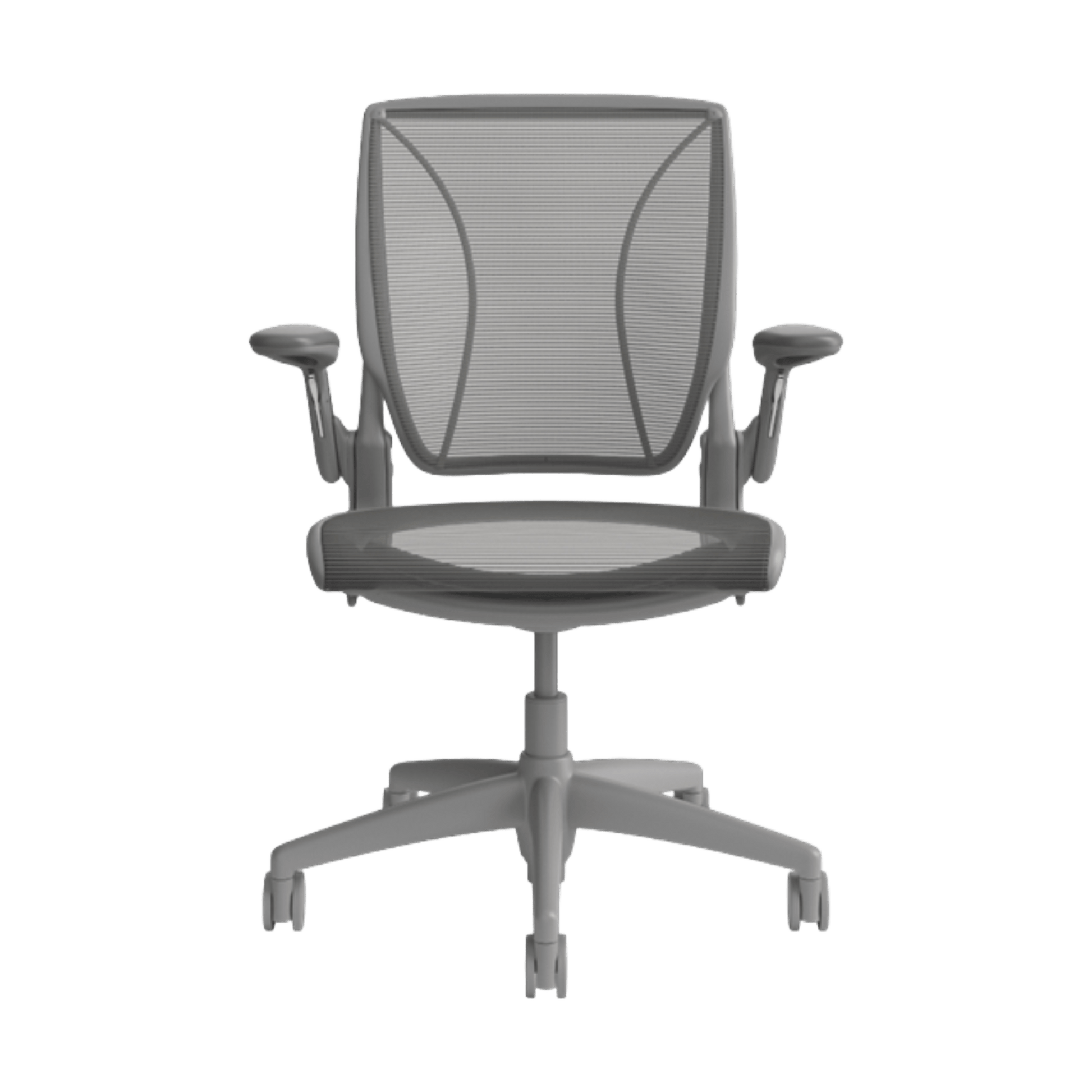 Humanscale World Full Mesh Office Chair in Grey Adjustable
