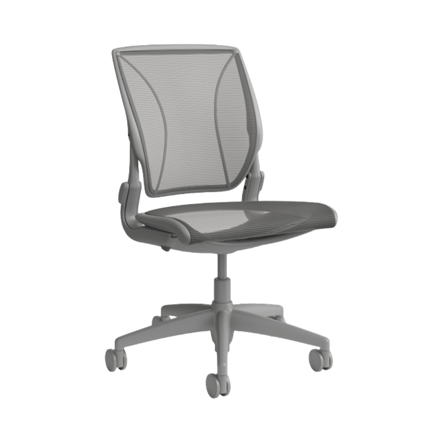 Humanscale World Full Mesh Office Chair in Grey None