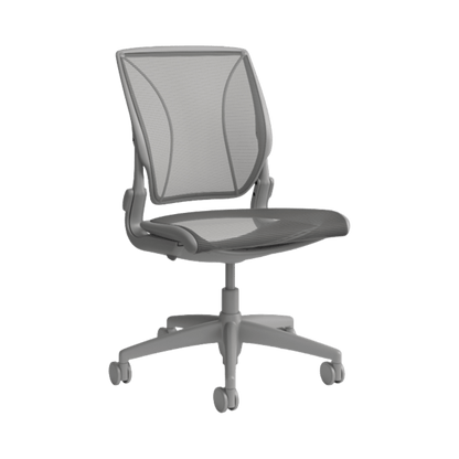 Humanscale World Full Mesh Office Chair in Grey None