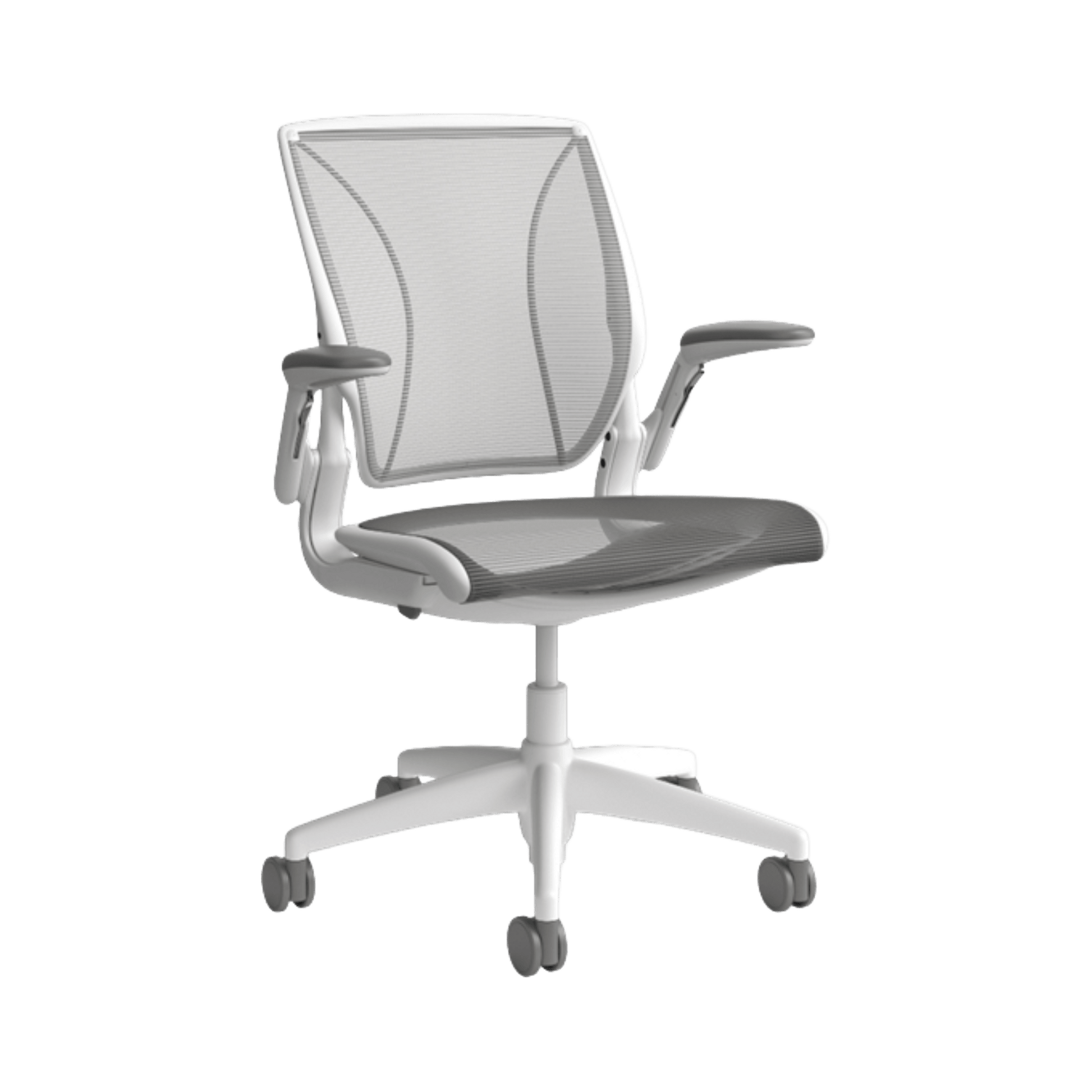 Humanscale World Full Mesh Office Chair in White Adjustable