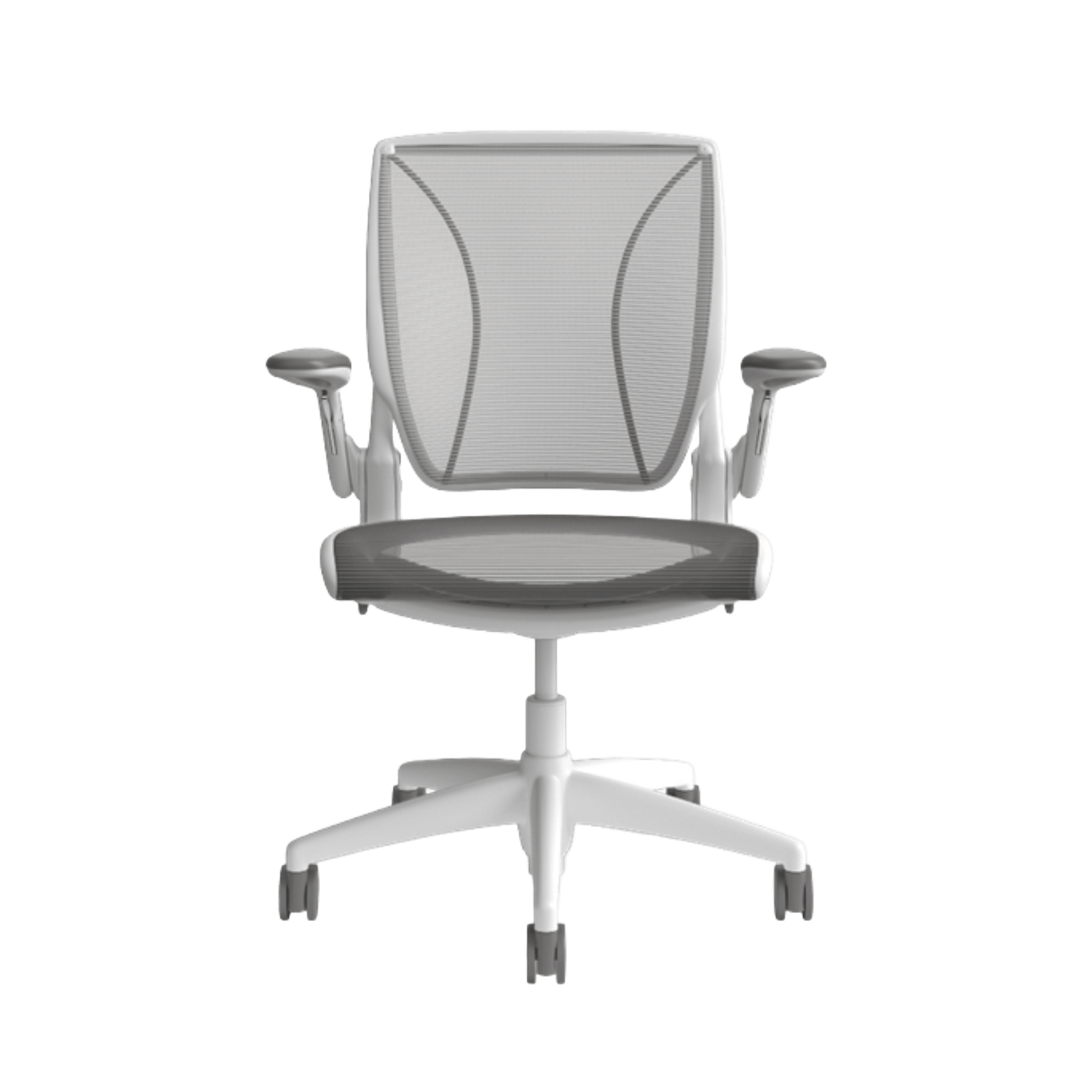 Humanscale World Full Mesh Office Chair in White Adjustable