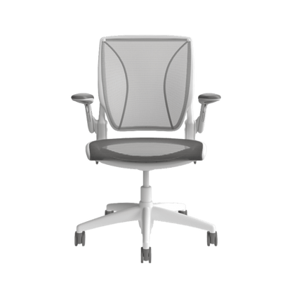 Humanscale World Full Mesh Office Chair in White Adjustable