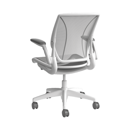 Humanscale World Full Mesh Office Chair in White Adjustable