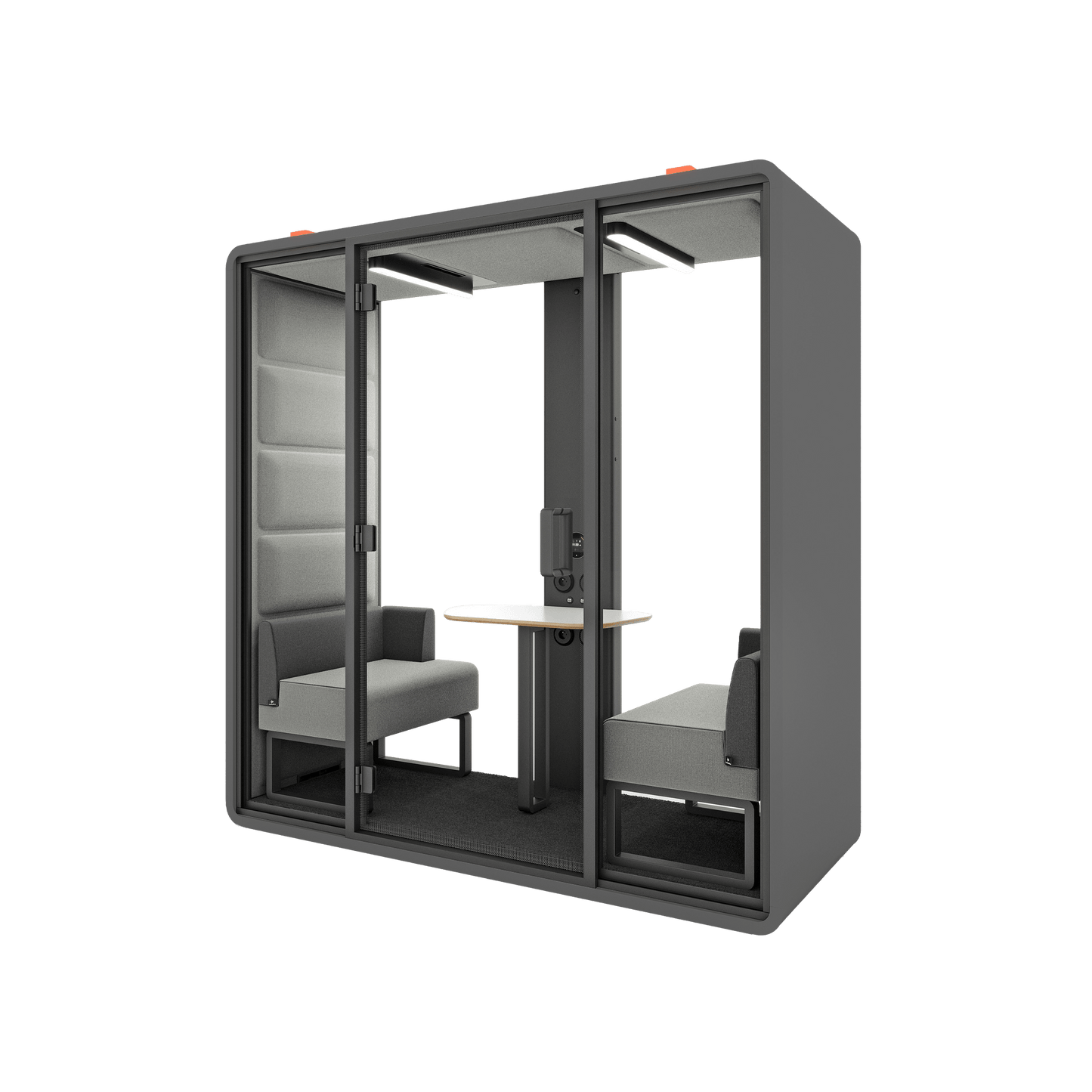 Hush Free Meet - 1 - 2 Persons Pod Grey (AGC) Grey (60140)