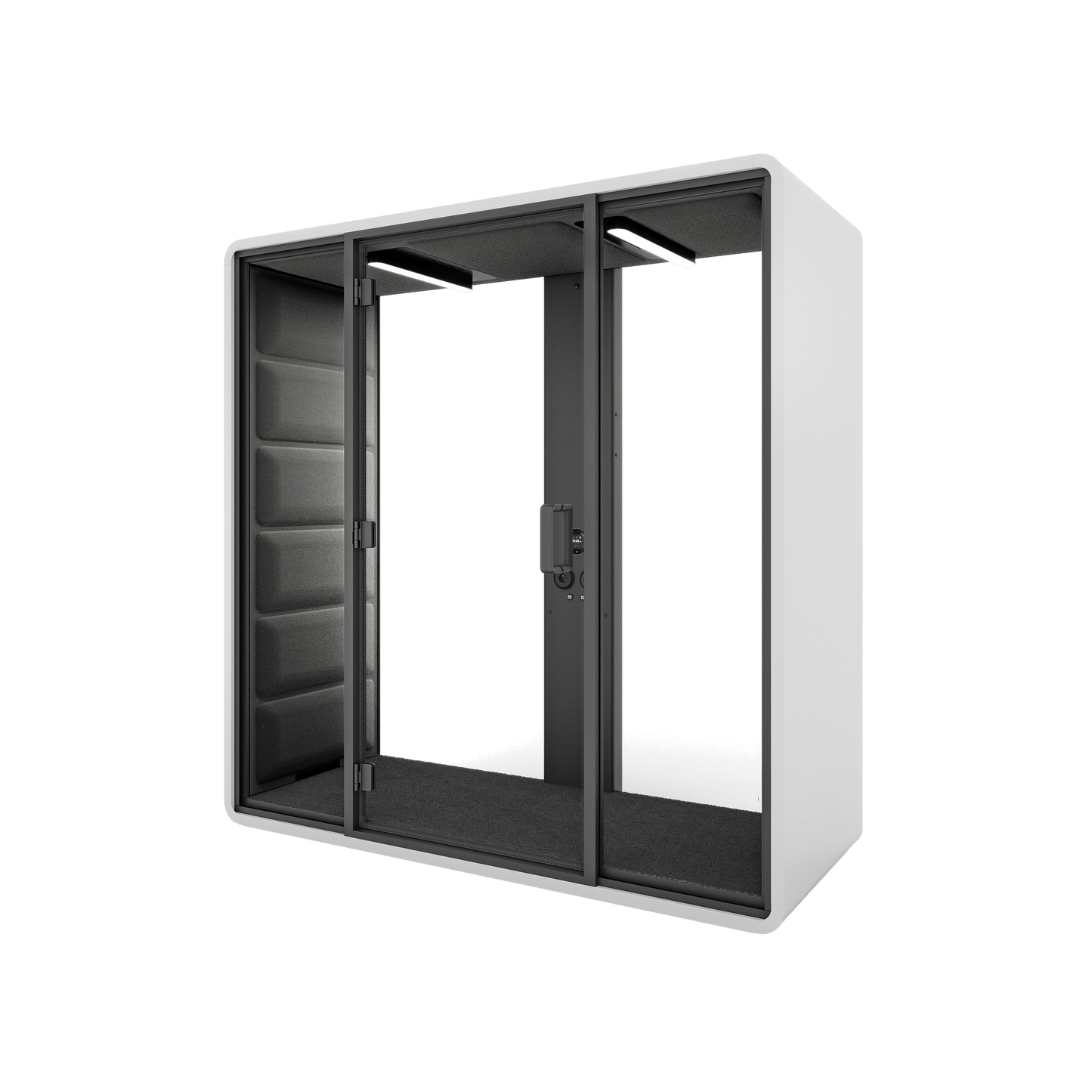 Hush Free Meet - 1 - 2 Persons Pod White (ABB) Grey (60167)