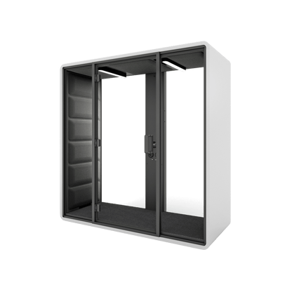 Hush Free Meet - 1 - 2 Persons Pod White (ABB) Grey (60167)