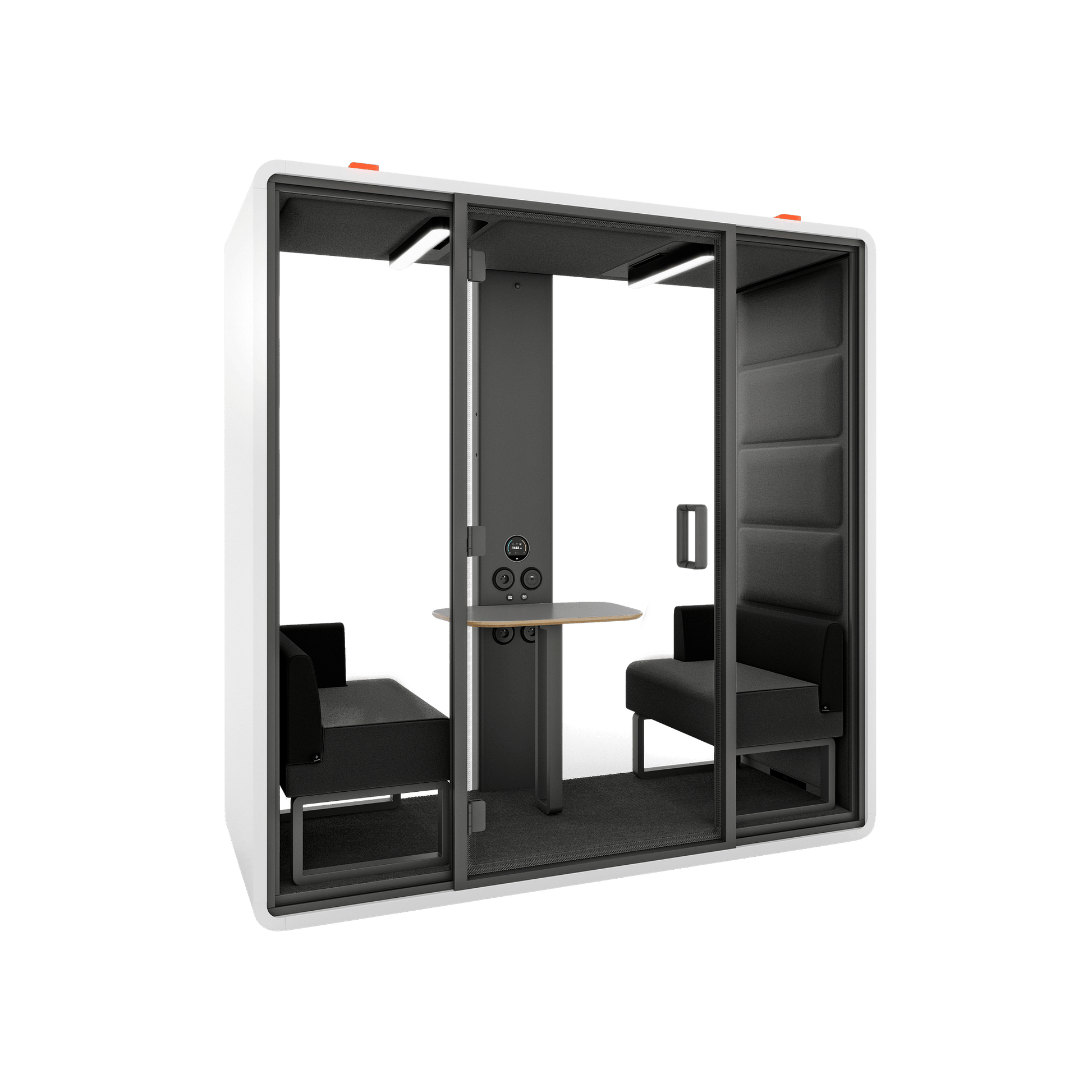 Hush Free Meet - 1 - 2 Persons Pod White (ABB) Grey (60167)