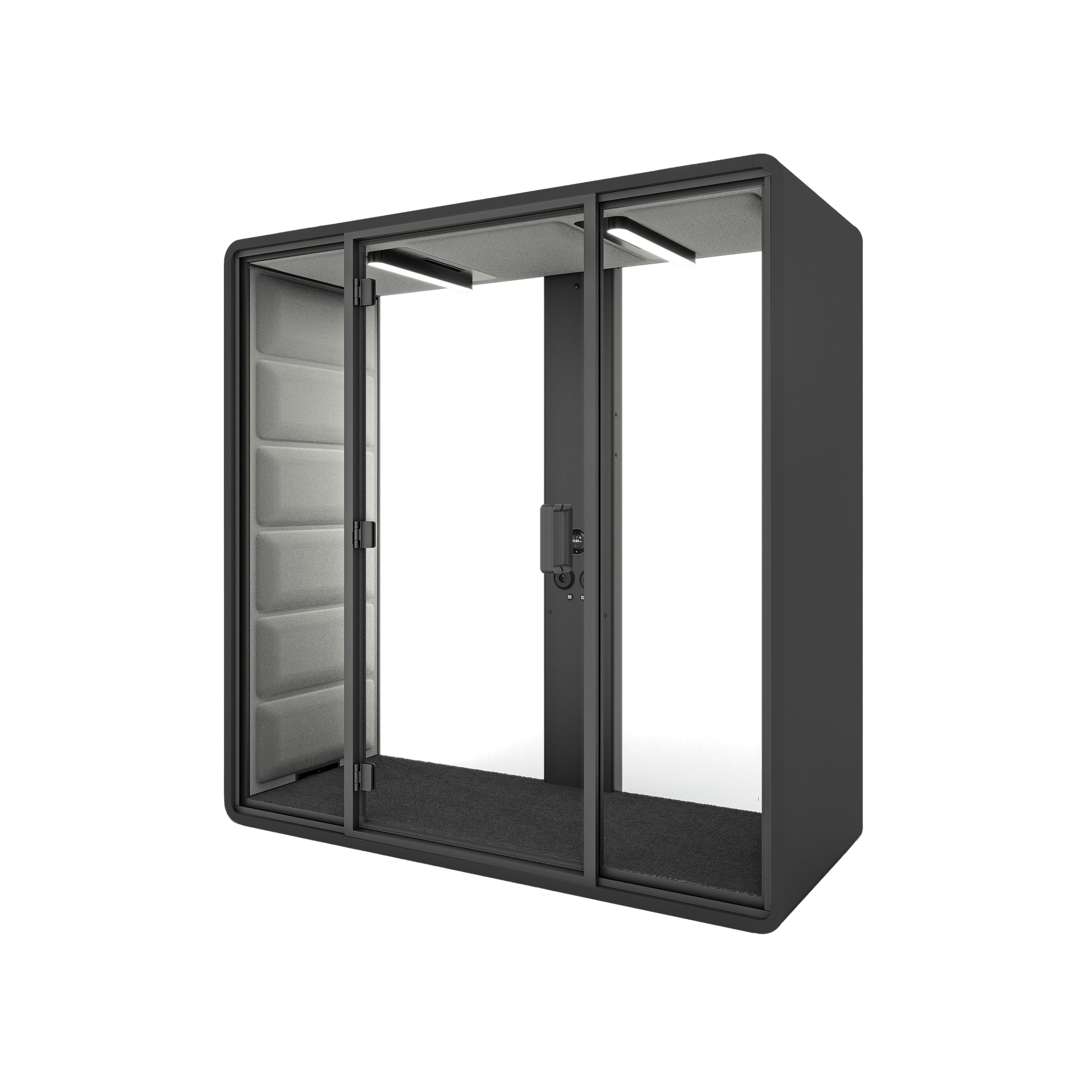 Hush Free Meet - 1 - 2 Persons Pod White (ABB) Grey (60167)