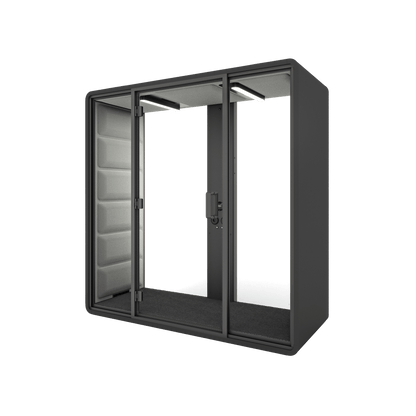 Hush Free Meet - 1 - 2 Persons Pod White (ABB) Grey (60167)