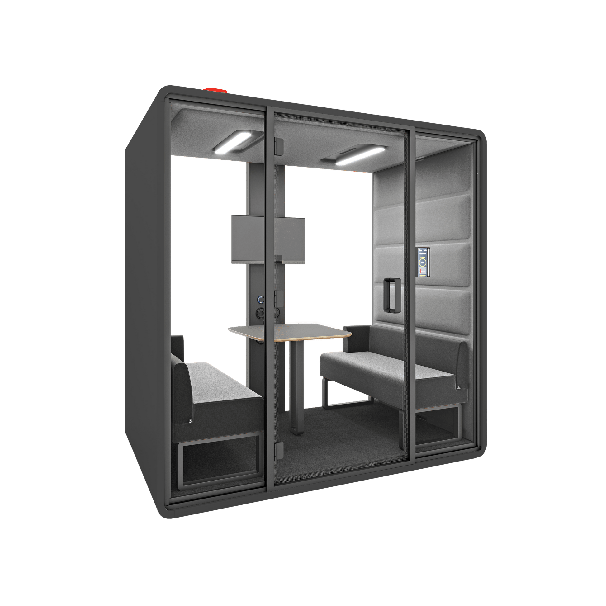 Hush Free Meet - 1 - 4 Persons Pod Grey (AGC) Grey (60140)