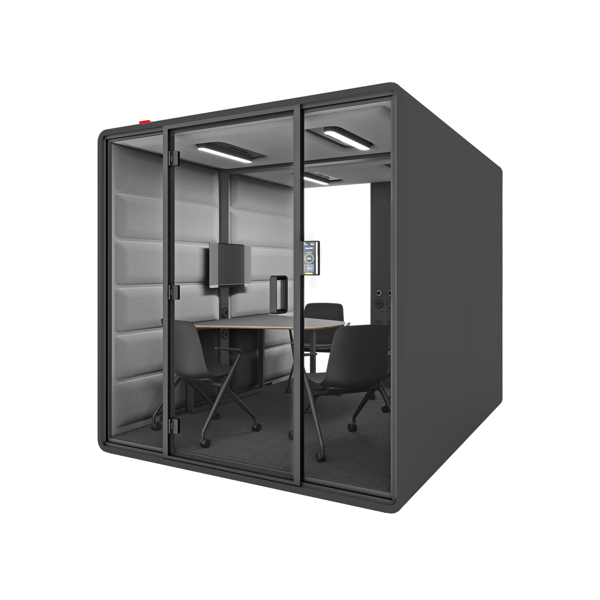 Hush Free Meet - 1 - 6 Persons Pod Grey (AGC) Grey (60140)