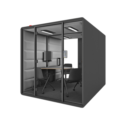 Hush Free Meet - 1 - 6 Persons Pod Grey (AGC) Grey (60140)