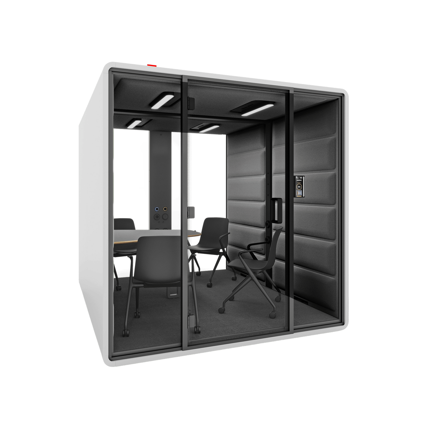 Hush Free Meet - 1 - 6 Persons Pod Grey (AGC) Grey (60167)