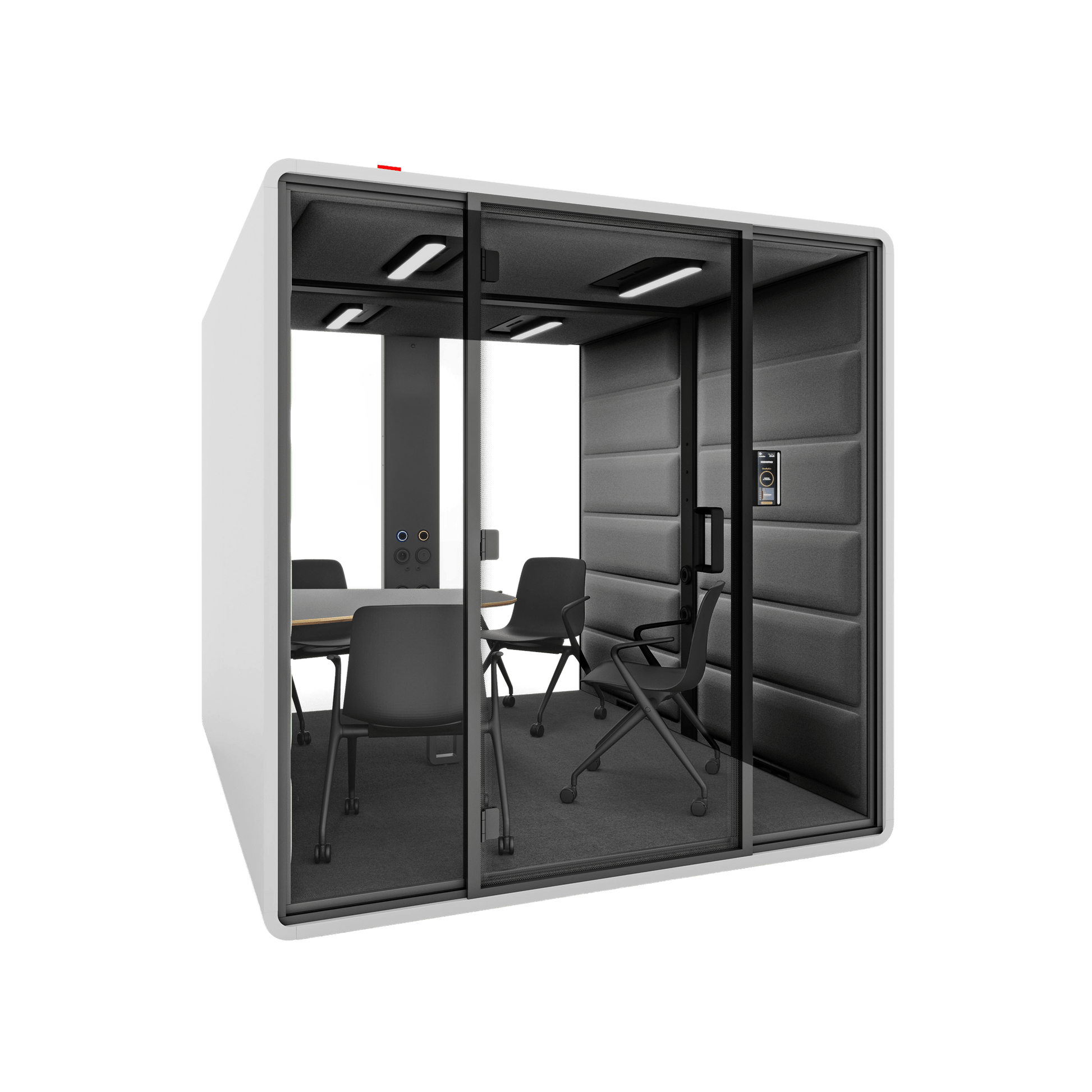 Hush Free Meet - 1 - 6 Persons Pod Grey (AGC) Grey (60167)