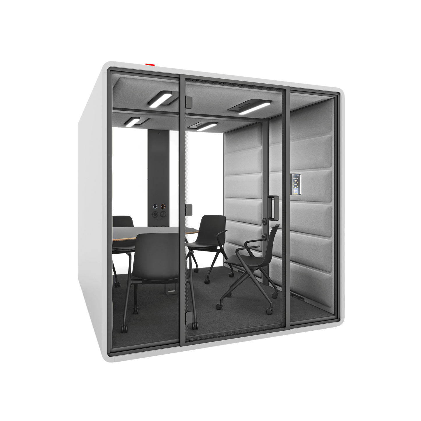 Hush Free Meet - 1 - 6 Persons Pod Grey (AGC) Grey (60167)