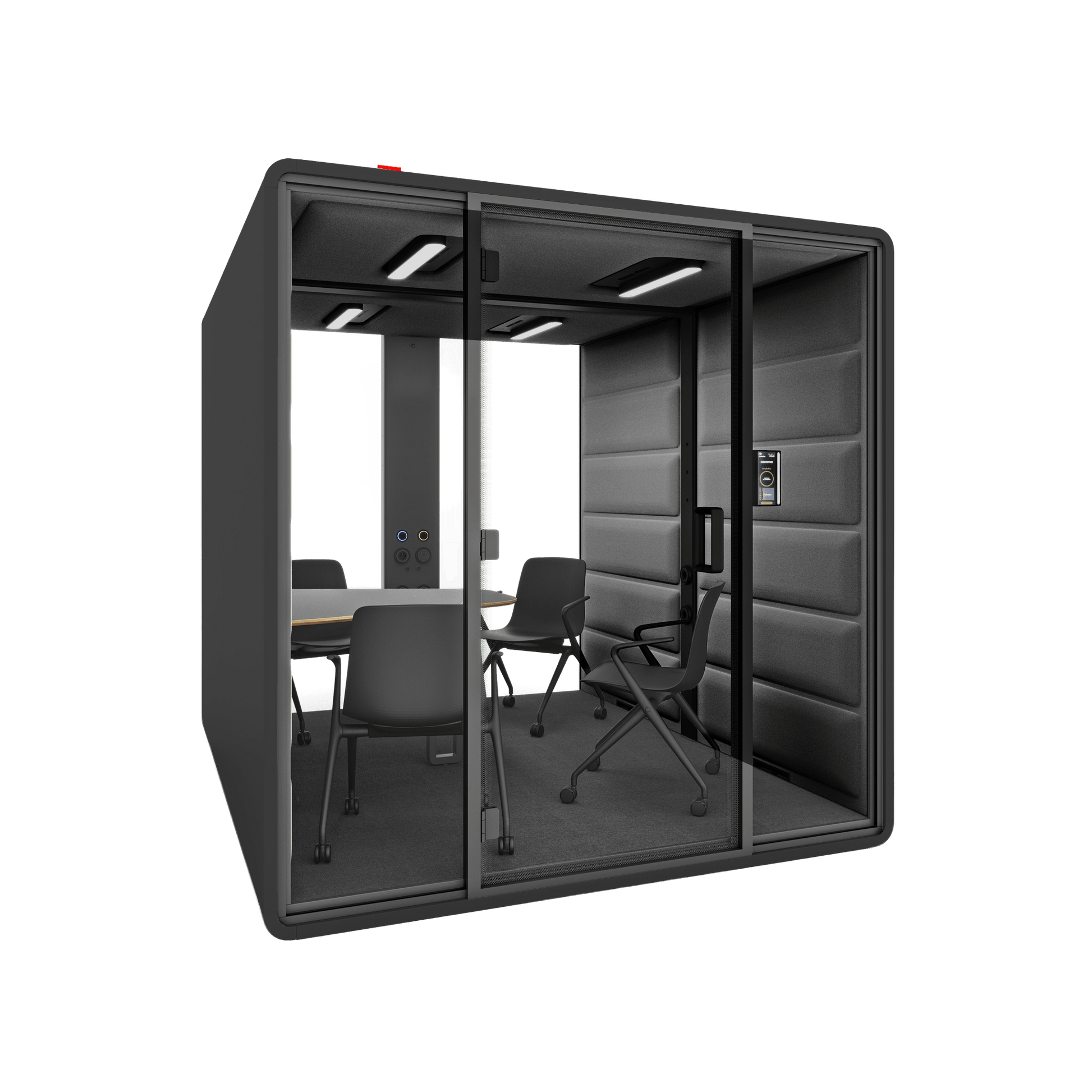 Hush Free Meet - 1 - 6 Persons Pod White (ABB) Grey (60140)