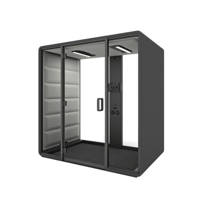 Hush Free Meet Access - 1 - 4 Persons Pod Grey (AGC) Grey (60140)
