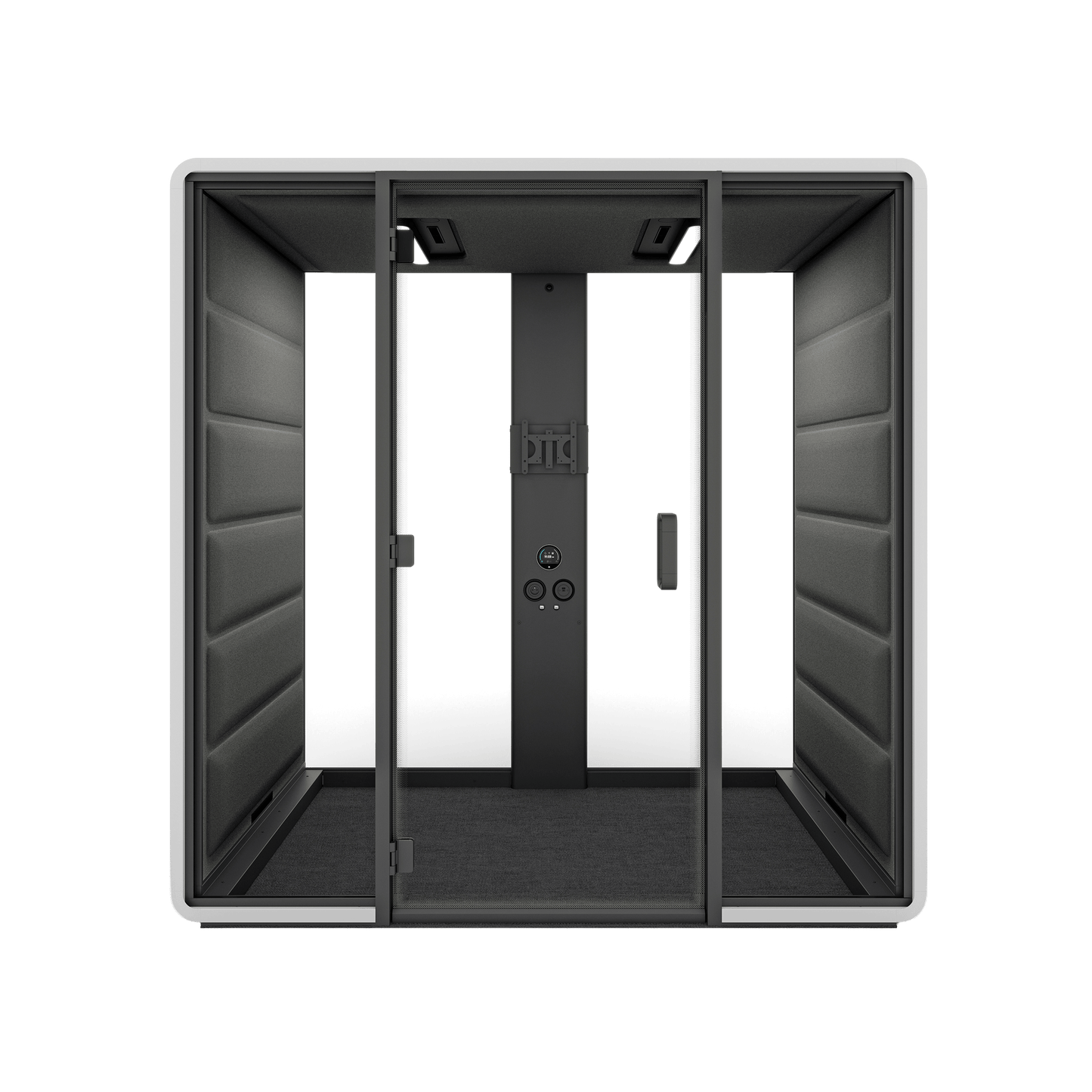 Hush Free Meet Access - 1 - 4 Persons Pod White (ABB) Grey (60167)