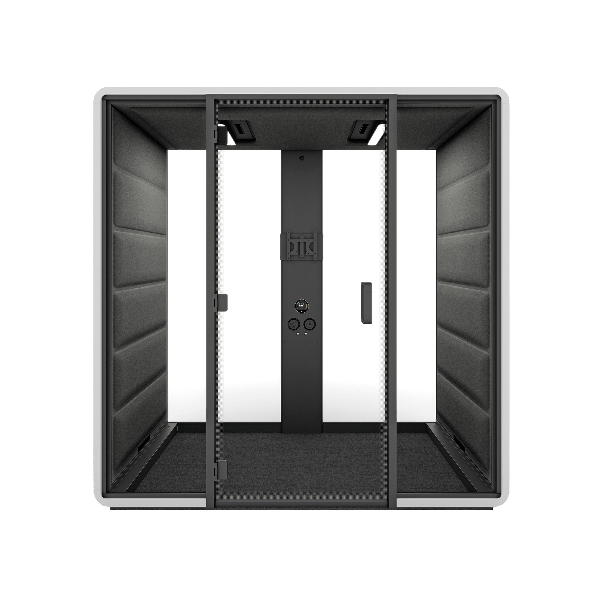 Hush Free Meet Access - 1 - 4 Persons Pod White (ABB) Grey (60167)