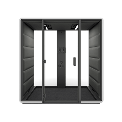 Hush Free Meet Access - 1 - 4 Persons Pod White (ABB) Grey (60167)