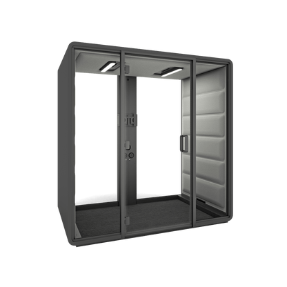 Hush Free Meet Access - 1 - 4 Persons Pod White (ABB) Grey (60167)
