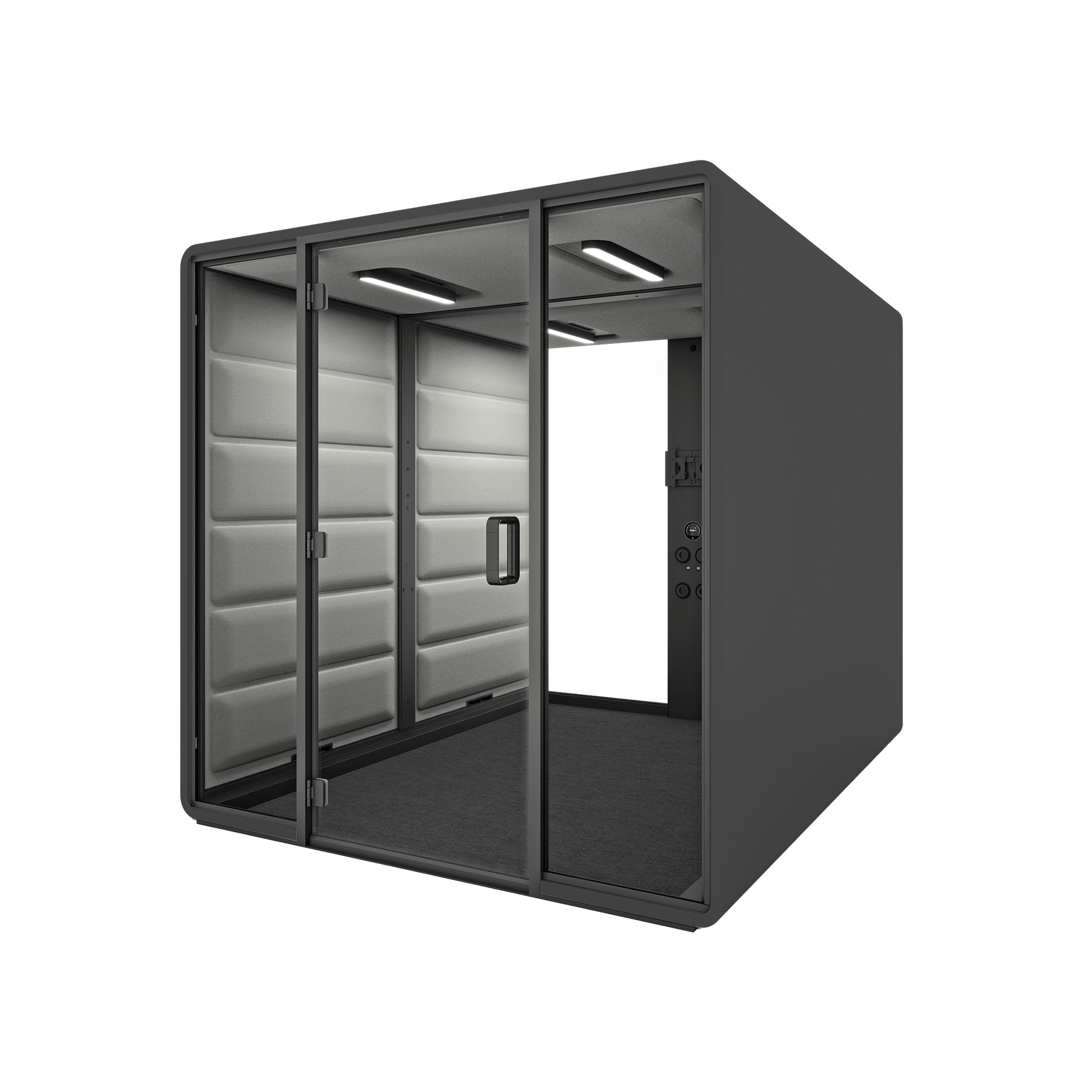 Hush Free Meet Access - 1 - 6 Persons Pod Grey (AGC) Grey (60140)