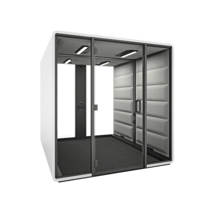 Hush Free Meet Access - 1 - 6 Persons Pod White (ABB) Grey (60140)