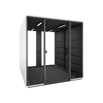 Hush Free Meet Access - 1 - 6 Persons Pod White (ABB) Grey (60167)