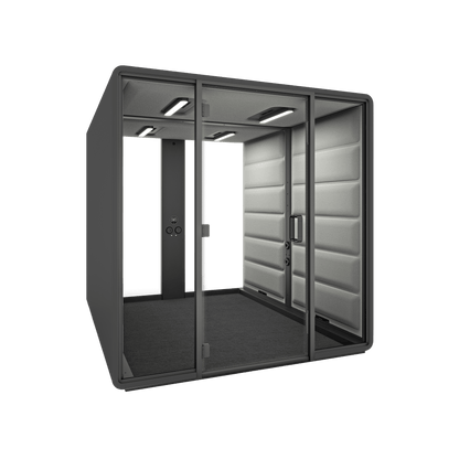 Hush Free Meet Access - 1 - 6 Persons Pod White (ABB) Grey (60167)