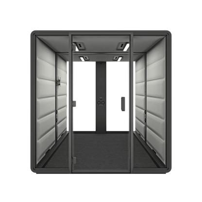 Hush Free Meet Access - 1 - 6 Persons Pod White (ABB) Grey (60167)