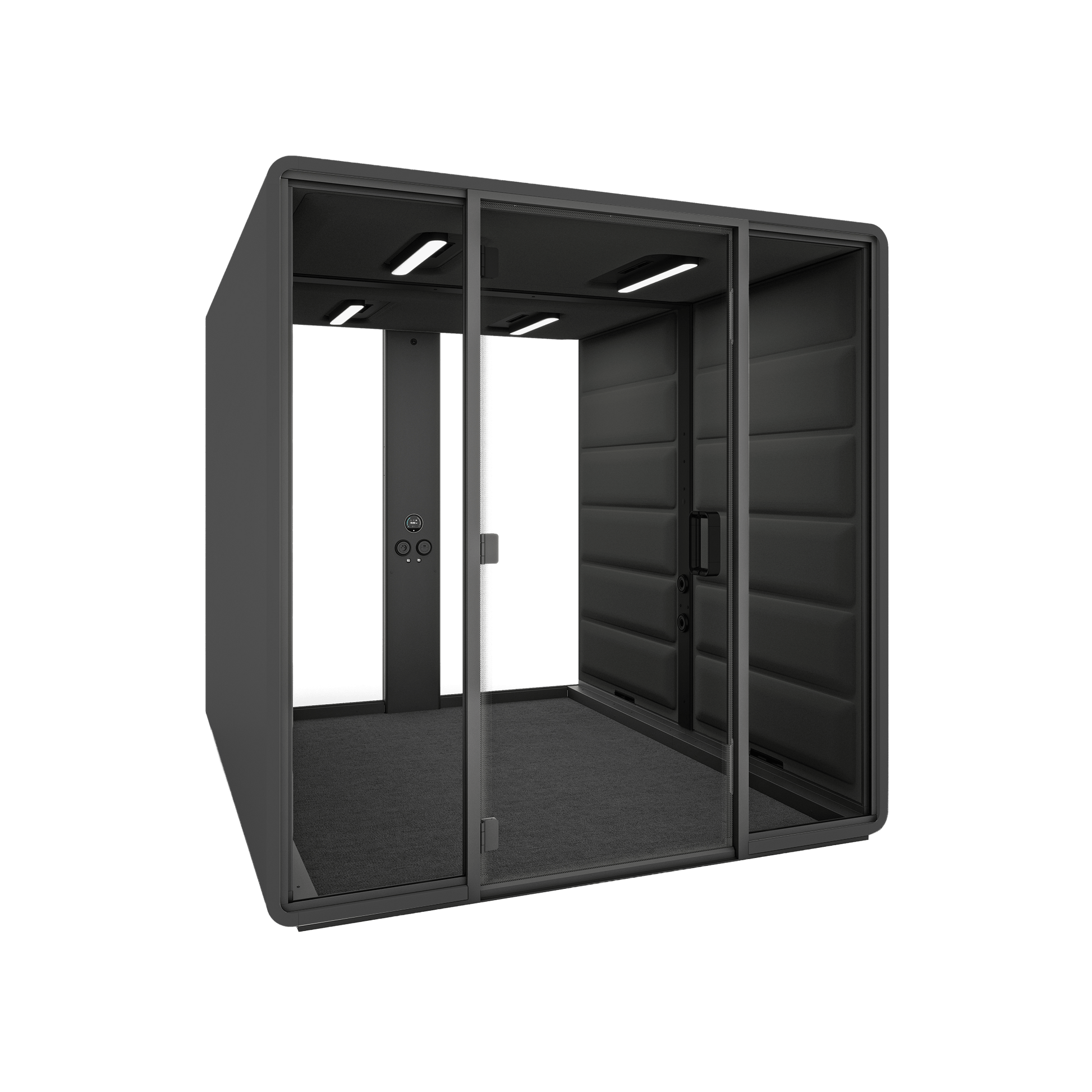 Hush Free Meet Access - 1 - 6 Persons Pod White (ABB) Grey (60167)