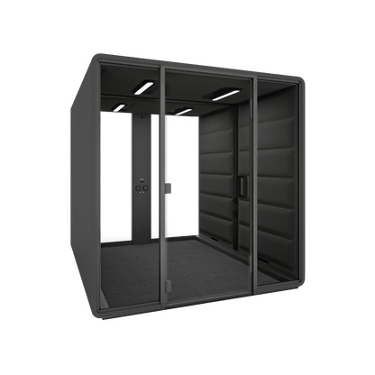 Hush Free Meet Access - 1 - 6 Persons Pod White (ABB) Grey (60167)