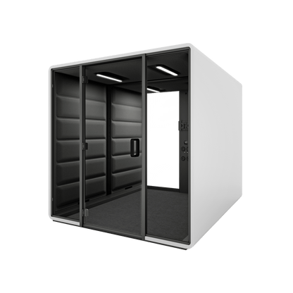 Hush Free Meet Access - 1 - 6 Persons Pod White (ABB) Grey (60167)