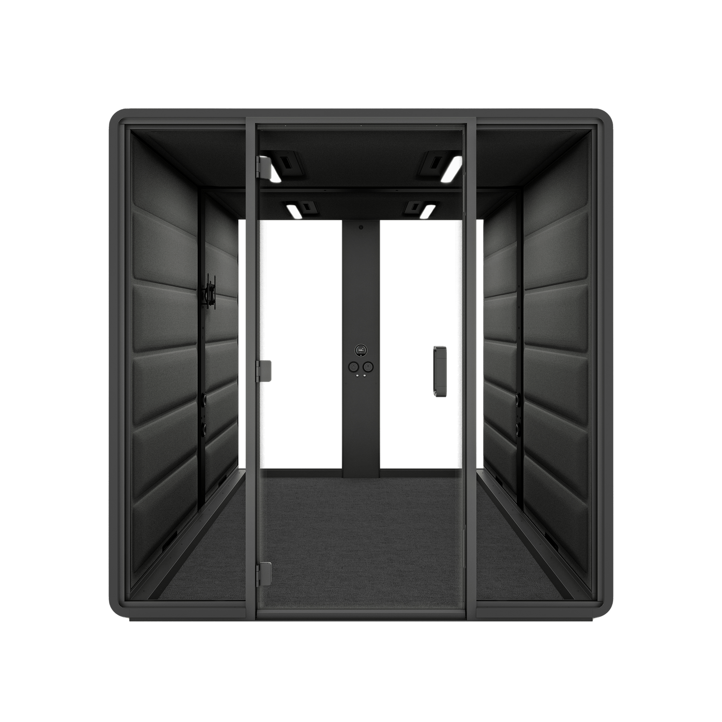 Hush Free Meet Access - 1 - 6 Persons Pod White (ABB) Grey (60167)