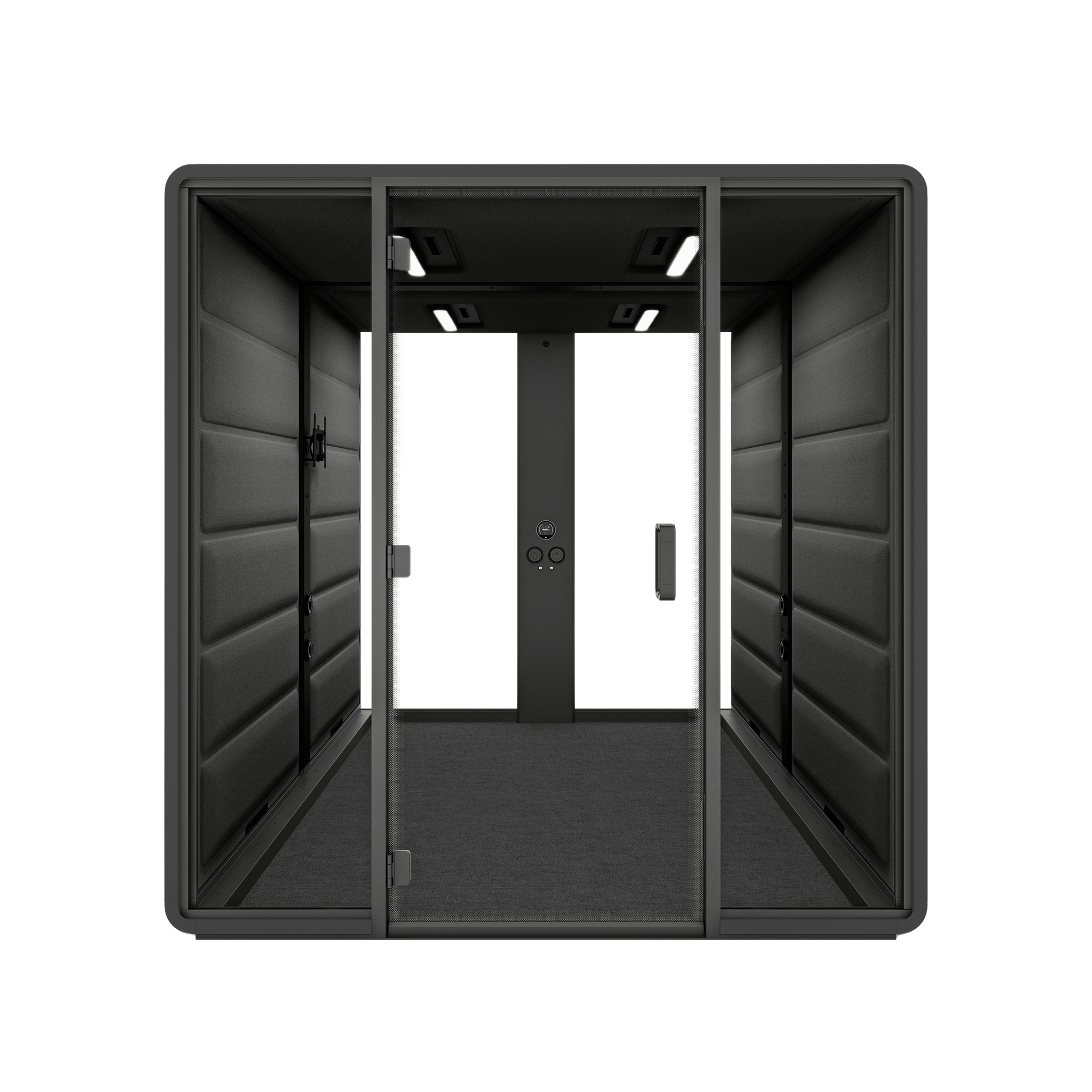 Hush Free Meet Access - 1 - 6 Persons Pod White (ABB) Grey (60167)