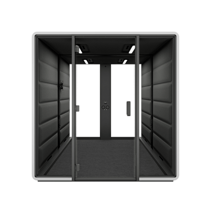 Hush Free Meet Access - 1 - 6 Persons Pod White (ABB) Grey (60167)