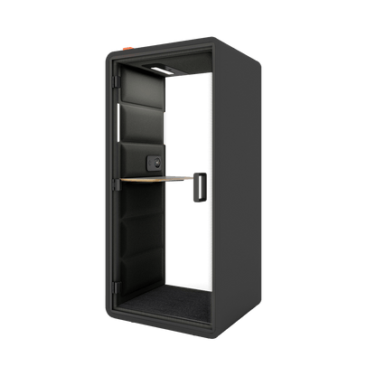 Hush Free Phone Booth - 1 Person Pod Grey (AGC) Grey (60167)