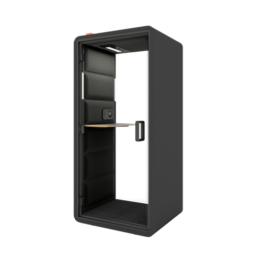 Hush Free Phone Booth - 1 Person Pod Grey (AGC) Grey (60167)