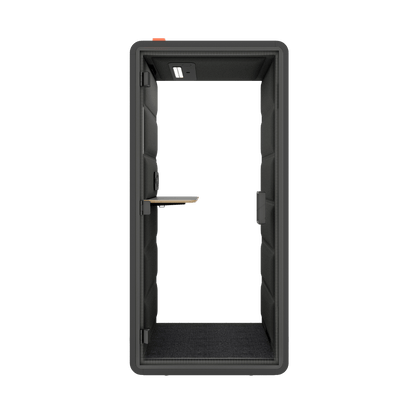 Hush Free Phone Booth - 1 Person Pod White (ABB) Grey (60167)