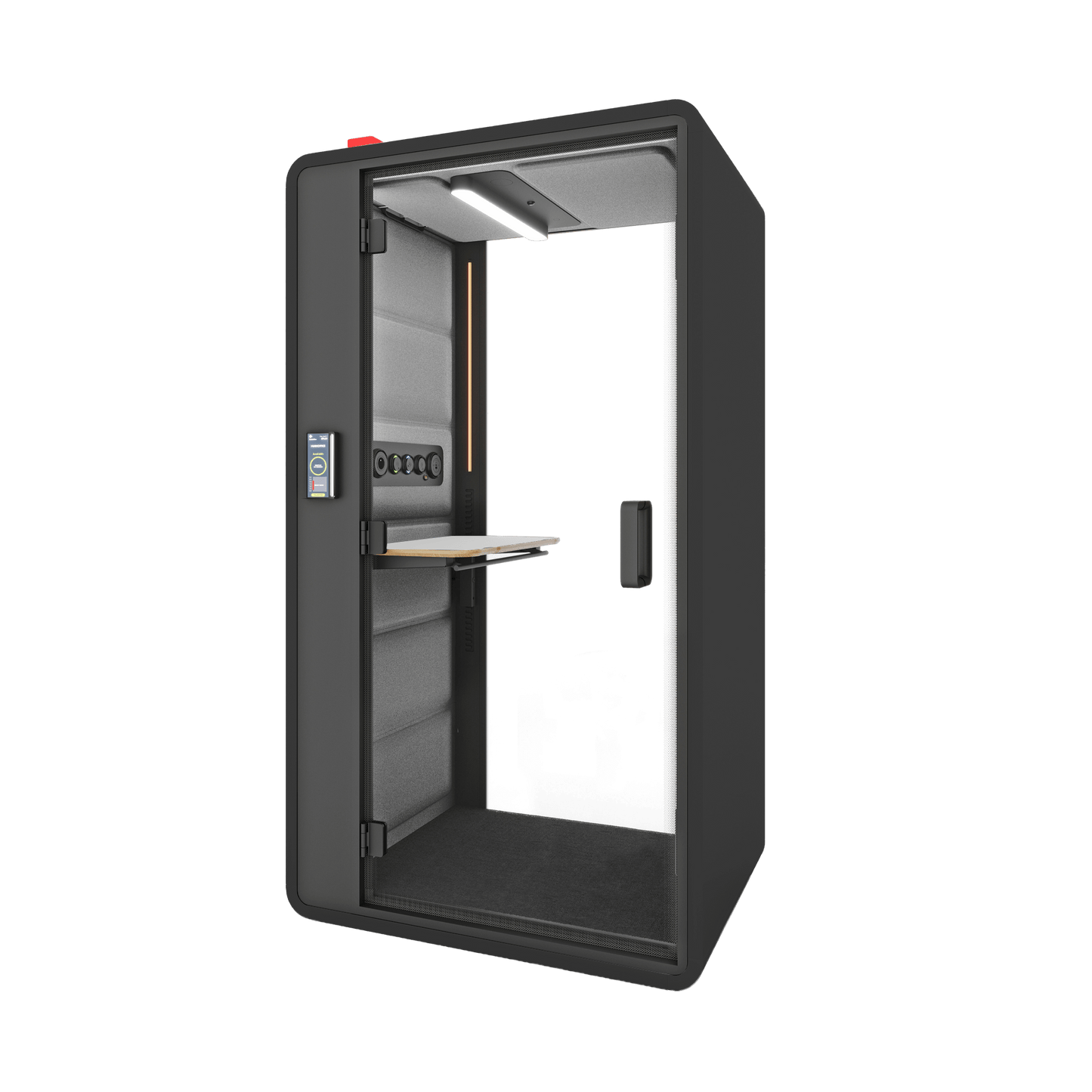 Hush Free Sit & Stand Pod - 1 Person Grey (AGC) Grey (60140)