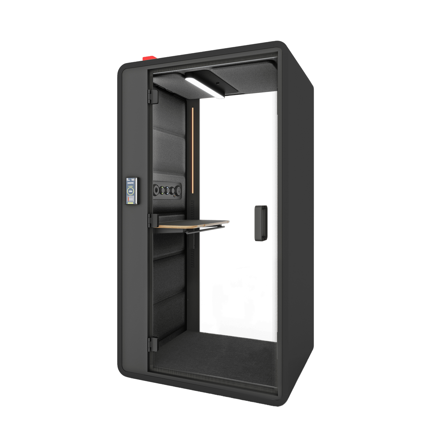 Hush Free Sit & Stand Pod - 1 Person Grey (AGC) Grey (60167)