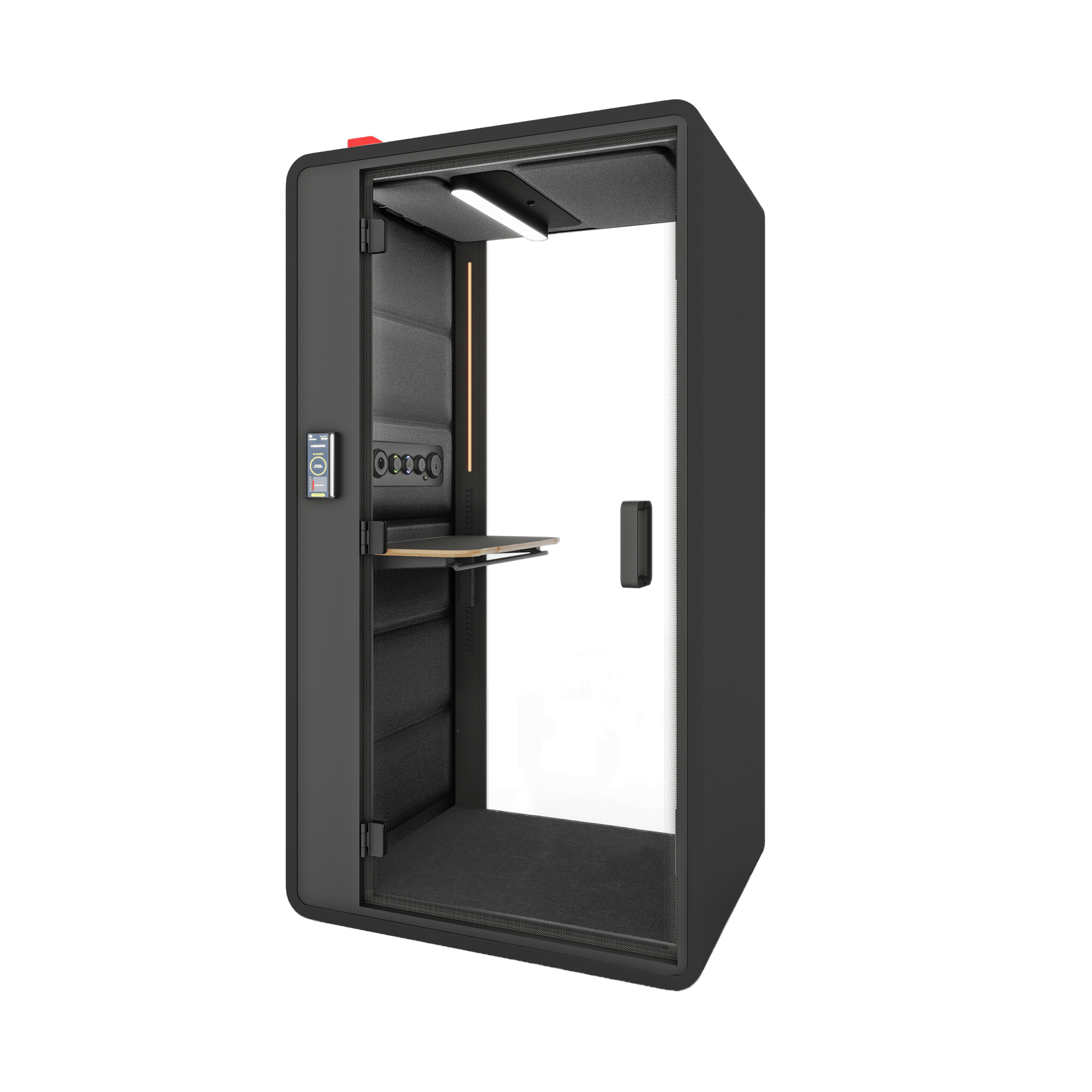 Hush Free Sit & Stand Pod - 1 Person Grey (AGC) Grey (60167)