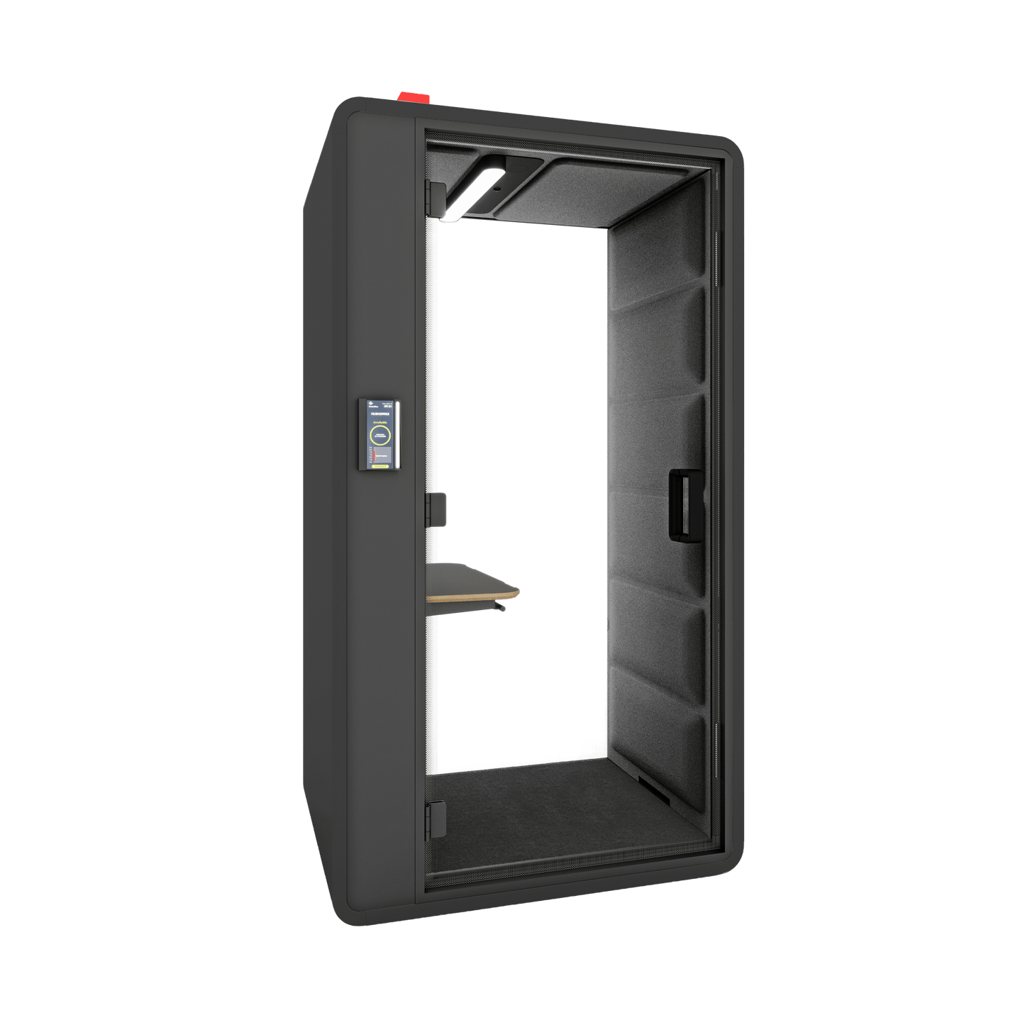 Hush Free Sit & Stand Pod - 1 Person White (ABB) Grey (60167)