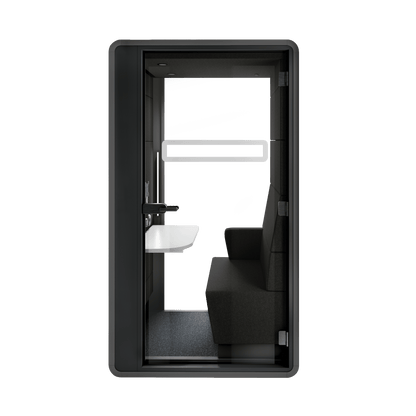 Hush Hybrid 1 Person Pod Grey (AGC) Black (TON)