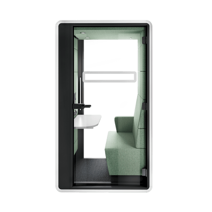 Hush Hybrid 1 Person Pod White (ABB) Black (TON)