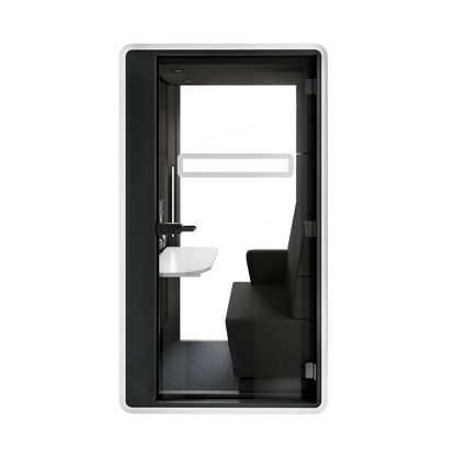 Hush Hybrid 1 Person Pod White (ABB) Black (TON)