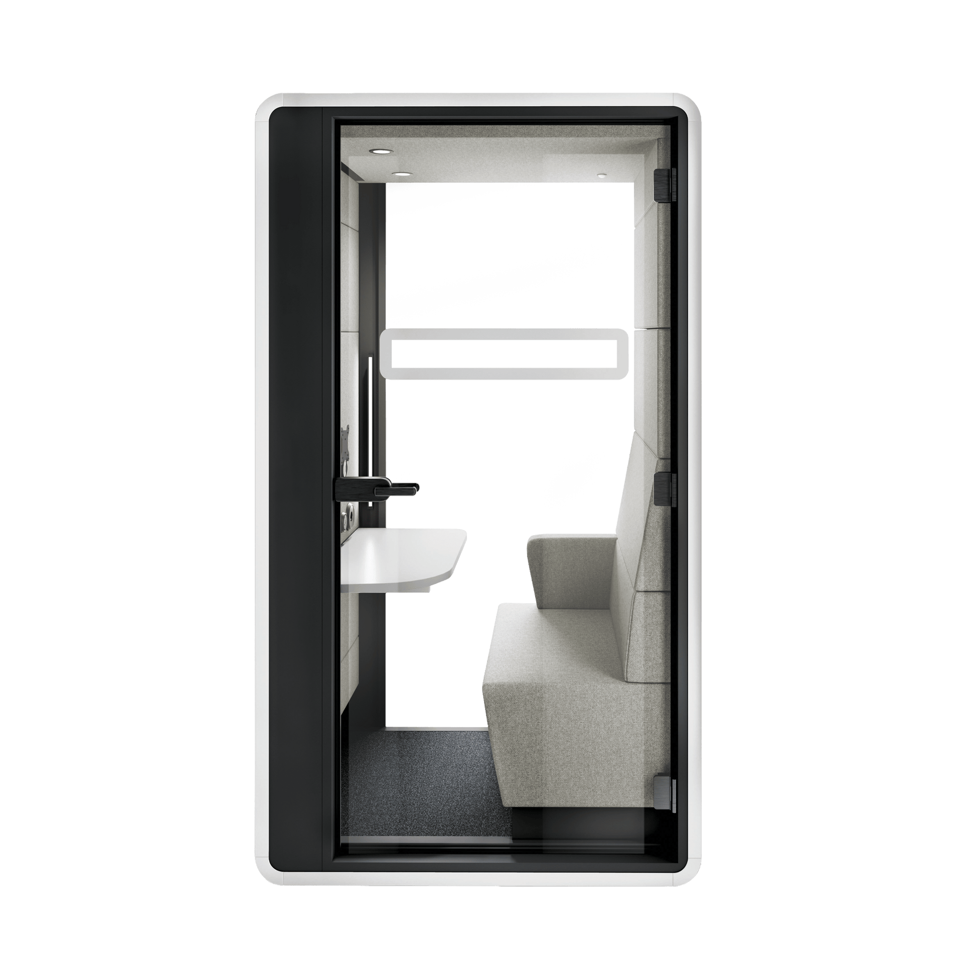 Hush Hybrid 1 Person Pod White (ABB) Black (TON)