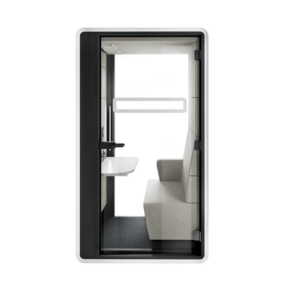 Hush Hybrid 1 Person Pod White (ABB) Black (TON)