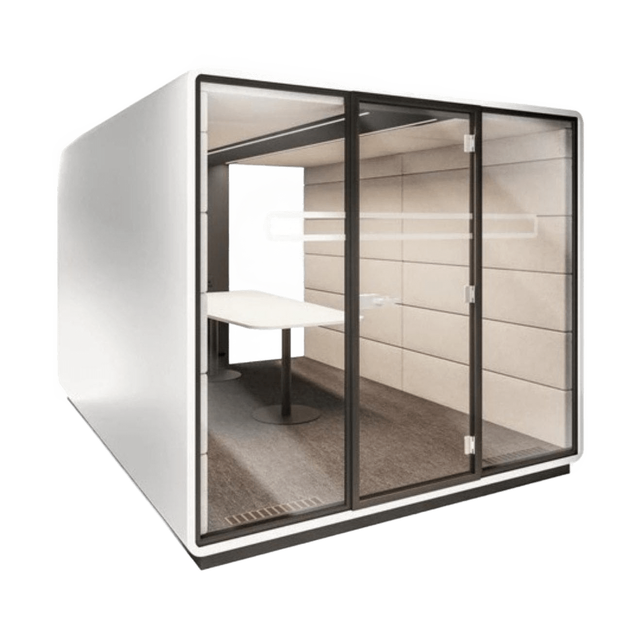 Hush Meet L 1 - 4 Persons Meeting Room Pod 1 - Office Furniture Company