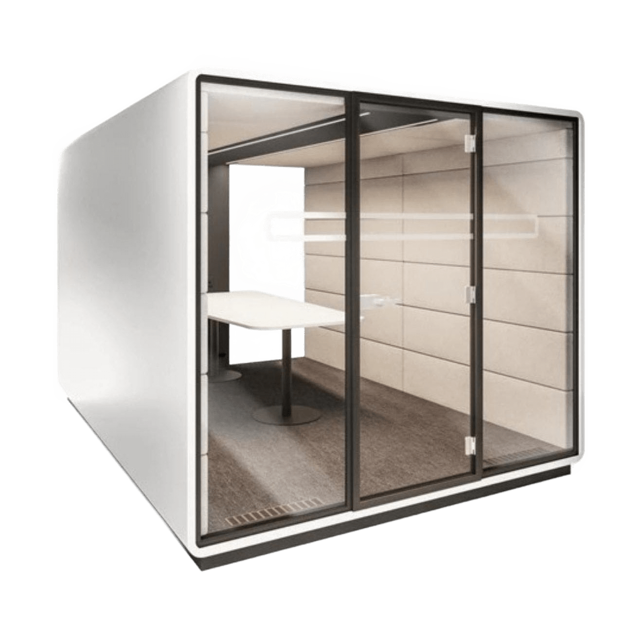 Hush Meet L 1 - 6 Persons Meeting Room Pod 1 - Office Furniture Company